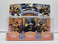 Skylanders Giants Legendary 3-Pack Ignitor Slam Bam Jet-Vac TRU Exclusive Triple for sale  Shipping to South Africa