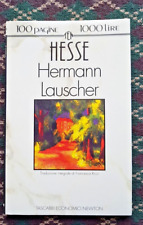 Libro hermann lauscher usato  Genova