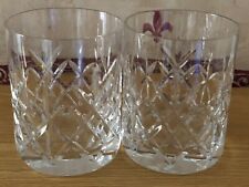 Whisky glasses cut for sale  SCUNTHORPE