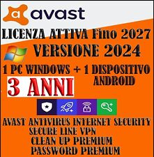 Avast internet security usato  Goro