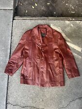 Red leather jacket for sale  Santa Cruz