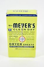 Lençóis de lavanderia secador aromaterapêutico Mrs. Meyer's Clean Day LEMON VEBENA 80ct comprar usado  Enviando para Brazil