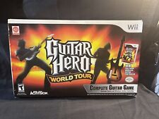 Wii Guitar Hero: World Tour kit completo de guitarra, com WiiMote, testado comprar usado  Enviando para Brazil