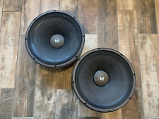 Lot Electro Voice EV EVM15B 15” Bass Guitar 4 Ohm Speaker Woofer VINTAGE RECONE for sale  Shipping to South Africa