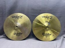 Usado, Conjunto de pratos Zildjian cimitarra chapéu alto 14" 36 cm parte superior inferior comprar usado  Enviando para Brazil