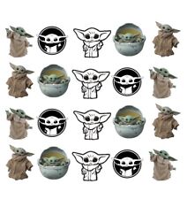 Decalques (decalques de água) Mandalorian Nail Art Star Wars Nail Art Baby Yoda comprar usado  Enviando para Brazil