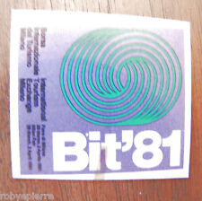 Adesivo sticker vintage usato  Milano