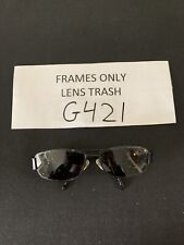 Used, VEZA Sunglass/Eyeglass Frames Provide 666197890727 Black GTV G421 for sale  Shipping to South Africa