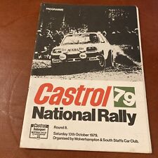 Castrol national rally for sale  Shipping to Ireland