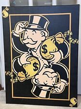 Monopoly king canvas for sale  Bedford