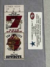 49ers cowboys ticket for sale  Tampa