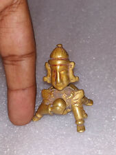 Antigüedad Tradicional India Latón Estatua God Bebé Krishna Gatear Laddu Gopal #, usado segunda mano  Embacar hacia Mexico