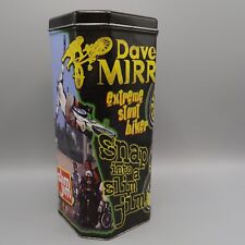 Vintage Slim Jim Tin Can Dave Mirra Extreme Stunt BMX Biker Goodmark Foods 2000 for sale  Shipping to South Africa