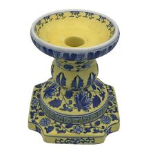 Yellow blue candle for sale  Simpsonville