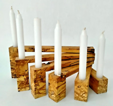 wooden candlesticks for sale  LLANDUDNO JUNCTION