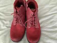 Ladies clarks red for sale  NEWTOWNARDS