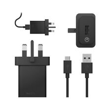 Carregador oficial Sony UCH10 plugue Reino Unido Qualcomm 2.0 cabo micro USB EC803 rápido comprar usado  Enviando para Brazil