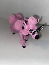 Used, Cow Parade French Moodle #9146 with Cat Eye Glasses Pink Cow Poodle Cut Figurine for sale  Shipping to South Africa