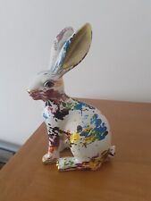 White floral hare for sale  NORWICH