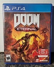 Doom Eternal Sony PlayStation 4 completo con disco limpio de libro segunda mano  Embacar hacia Argentina