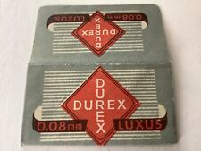 VINTAGE Shaving WRAPPER 'DUREX' for sale  Shipping to South Africa