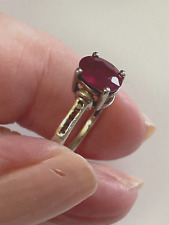 Sterling silver rubellite for sale  LONDON