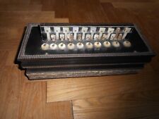 Ancien ACCORDEON ROMANTIQUE XIXème Antique FLUTINA old accordion 19th, usado comprar usado  Enviando para Brazil