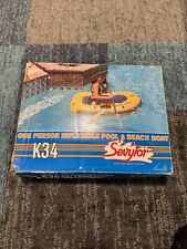 Vintage Sevylor K34 Inflatable Pool & Beach Boat Open Box Unused for sale  Shipping to South Africa