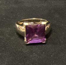 Ross Simmons Sterling Silver Gold Clad Ring Sz 7 (EB272) for sale  Shipping to South Africa