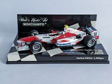 Minichamps Panasonic Toyota TF104 Ricardo Zonta 3º driver escala 1/43 400 040038, usado comprar usado  Enviando para Brazil