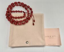 red lola rose necklace for sale  RUGBY