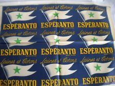 Esperanto cotton reels d'occasion  Bais