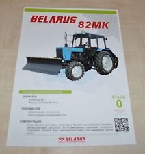 MTZ Belarus 82 MK Miejski ciągnik Pojazd Broszura Broszura na sprzedaż  PL