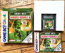 ARMY MEN SARGE'S HEROES 2 COMPLET BOÎTE NOTICE GAMEBOY COLOR PAL EURO CIB OVP II d'occasion  Paris-