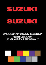 Suzuki motorcycle stickers for sale  SPILSBY