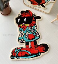 Tapete tufado personalizado Garfield de lã indiana feito à mão tapete de berçário presentes para crianças , usado comprar usado  Enviando para Brazil