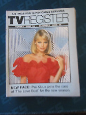 Revista TV Register Guia Regional Junho 1984 Pat Klous The Love Boat, usado comprar usado  Enviando para Brazil