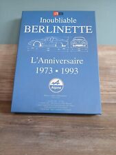 Inoubliable berlinette 1973 d'occasion  Corbie