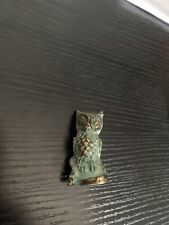 Bronze brass owl for sale  WELLINGBOROUGH