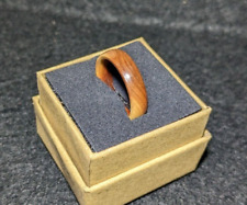 Handmade Mopani Wood Ring (Size 9 1/4) for sale  Shipping to South Africa