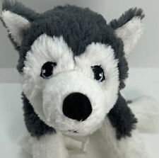 Siberian Huskey Gray White Ikea Plush Puppy Dog Super Soft Super Clean till salu  Toimitus osoitteeseen Sweden