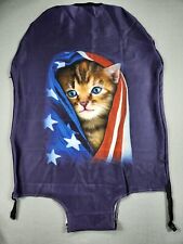 Trolley Suitcase Dust Cover American Flag Kitten Wheeled Duffel Bag Outdoor XL, used for sale  Shipping to South Africa