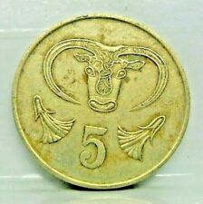 5 cents 1983 - TB+ - ancienne pièce monnaie Chypre - N8985 d'occasion  Château-Gontier