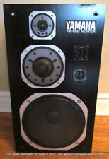 (1) YAMAHA SPEAKER NS-1000M MONITOR Black Vintage 8 Beryllium Dome Tweeters for sale  Shipping to South Africa