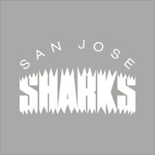 Adesivo de vinil San Jose Sharks #4 logotipo da equipe NHL 1 cor parede janela do carro comprar usado  Enviando para Brazil
