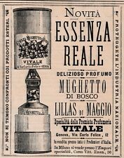 Pubblicita 1890 vitale usato  Biella