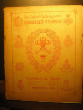 Middlesex regiment journal for sale  SOUTHEND-ON-SEA