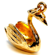 Swan charm pendant for sale  BIRMINGHAM