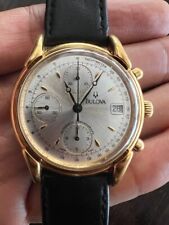 Bulova chronograph automatic for sale  Shipping to Ireland
