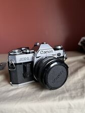 Canon AE-1 35mm with FD 50mm F/1.8 Lens No Reserve. Great Condition Please read. for sale  Shipping to South Africa